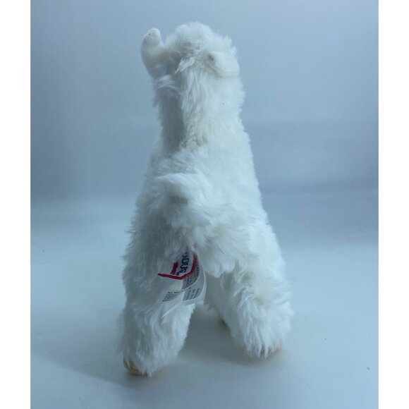 Douglas White Llama Alpaca Plush Stuffed Animal Cuddle Toy Super Soft 7.5" - Picture 4 of 5
